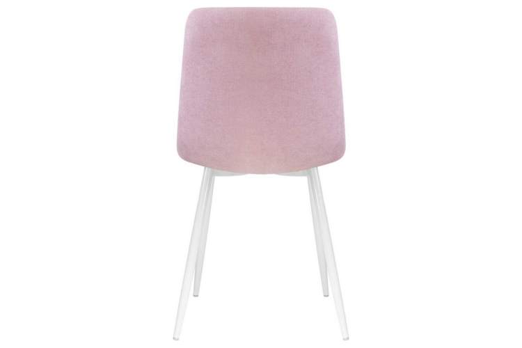 Стул обеденный DOBRIN ALEX, белые ножки, сиреневая ткань (UF860-04B)-4
