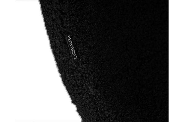 Стул обеденный DOBRIN MILO, черные ножки, черный букле (UF992-12)-6