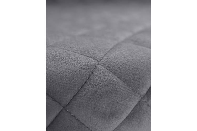 Набор 2 шт Стул барный DOBRIN CHRISTIAN'75, черные ножки, темно-серый велюр (V108-91)-9