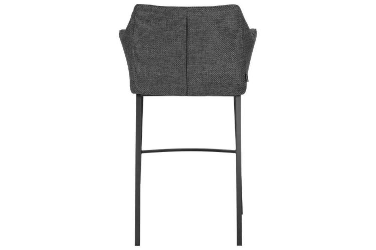 Стул барный DOBRIN LUCAS, серая ткань (F-22)-4