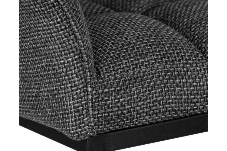 Стул барный DOBRIN LUCAS, серая ткань (F-22)-6