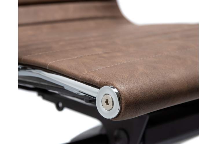 Набор 2 шт Офисное кресло для руководителей DOBRIN CLARK, коричневый лофт №320-8