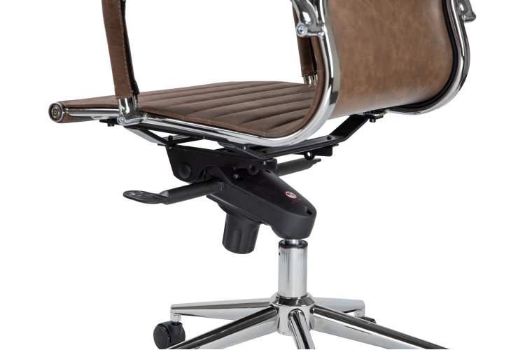 Набор 2 шт Офисное кресло для руководителей DOBRIN CLARK, коричневый лофт №320-9