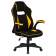 Кресло игровое DOBRIN RICK, черно-желтая ткань