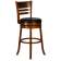 Набор 2 шт Вращающийся полубарный стул DOBRIN WILLIAM COUNTER, шоколад, черный