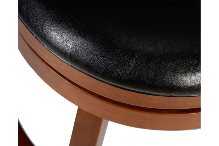 Набор 2 шт Вращающийся полубарный стул DOBRIN WILLIAM COUNTER, шоколад, черный-8