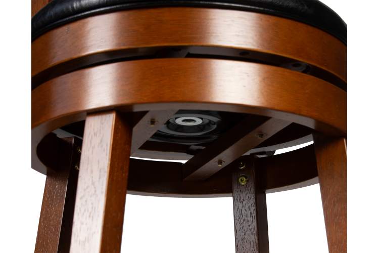 Набор 2 шт Вращающийся полубарный стул DOBRIN WILLIAM COUNTER, шоколад, черный-9