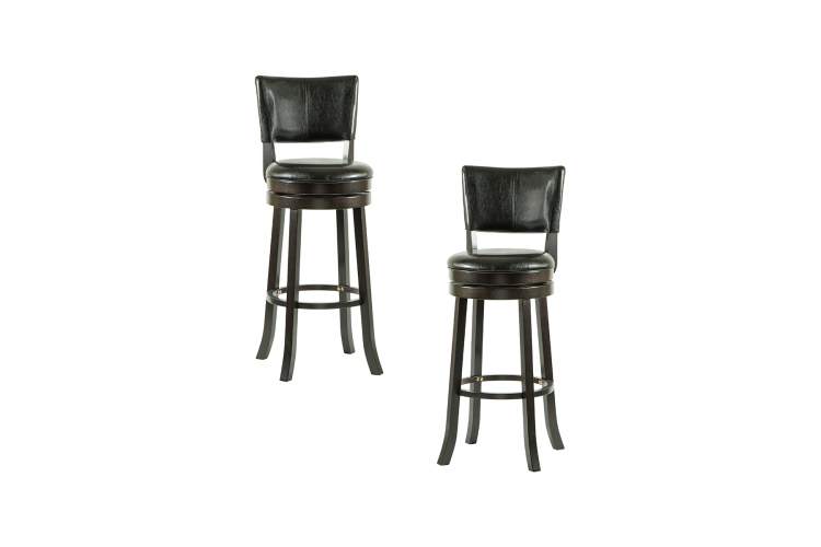 Набор 2 шт Стул барный DOBRIN JOHN BAR, капучино, чёрный