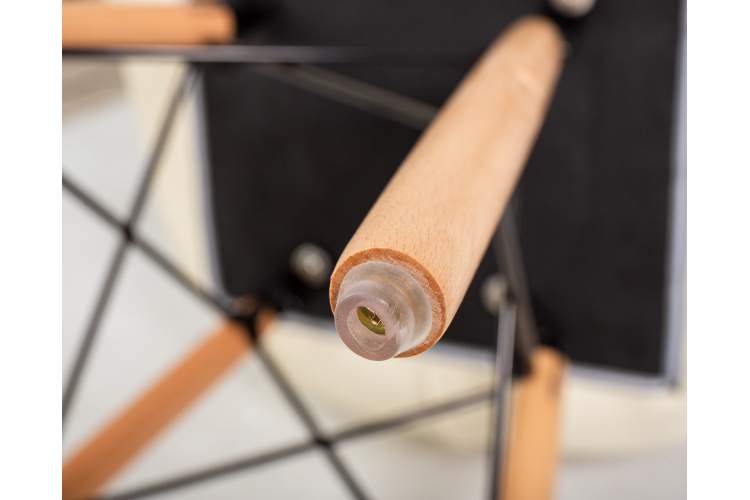 Набор 4 шт Стул обеденный DOBRIN BUTTERFLY, ножки светлый бук, цвет сиденья кремовый-10