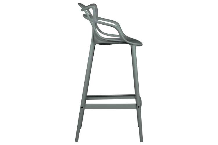 Набор 4 шт Стул барный DOBRIN MASTERS BAR, тёмно-серый (GR-04)-3