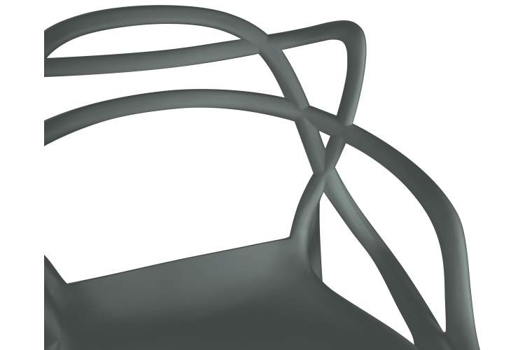 Набор 4 шт Стул барный DOBRIN MASTERS BAR, тёмно-серый (GR-04)-7