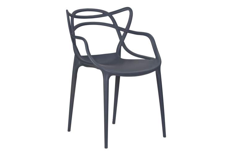 Набор 4 шт Стул обеденный DOBRIN MASTERS, серо-синий (NX-GR-16)