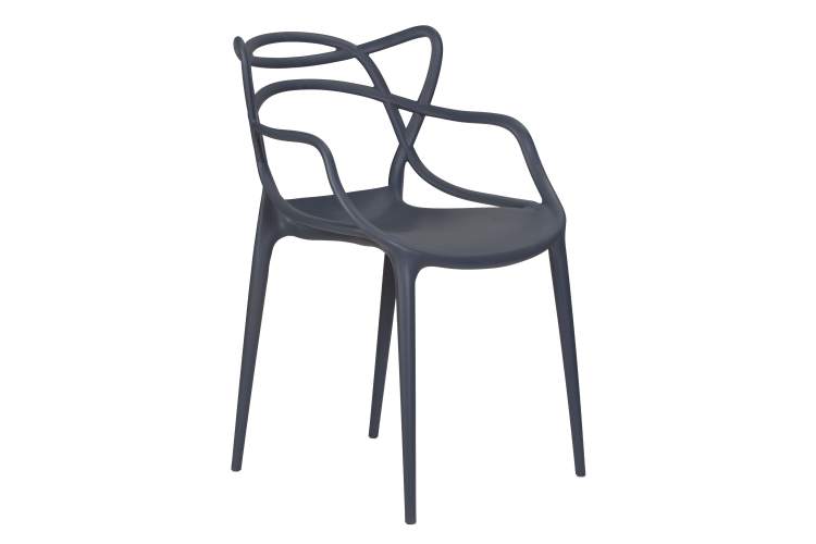 Набор 4 шт Стул обеденный DOBRIN MASTERS, серо-синий (NX-GR-16)-1