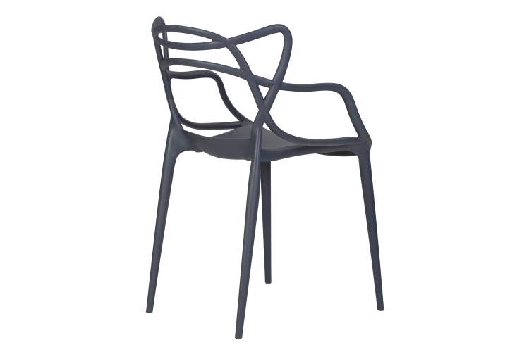 Набор 4 шт Стул обеденный DOBRIN MASTERS, серо-синий (NX-GR-16)-3