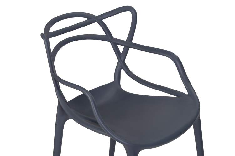 Набор 4 шт Стул обеденный DOBRIN MASTERS, серо-синий (NX-GR-16)-6