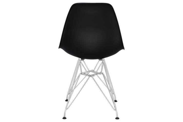 Стул обеденный DOBRIN DSR, ножки хром, цвет чёрный (B-03)-4