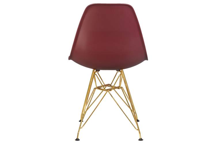 Набор 4 шт Стул обеденный DOBRIN DSR, ножки золотые, цвет сливовый (R-13)-5