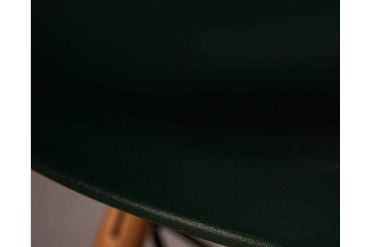 Стул барный DOBRIN DSW BAR, ножки светлый бук, цвет тёмно-зеленый (G-13)-8