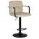Набор 2 шт Стул барный DOBRIN KRUGER ARM BLACK, бежевый вельвет (LAR-E2041-04)