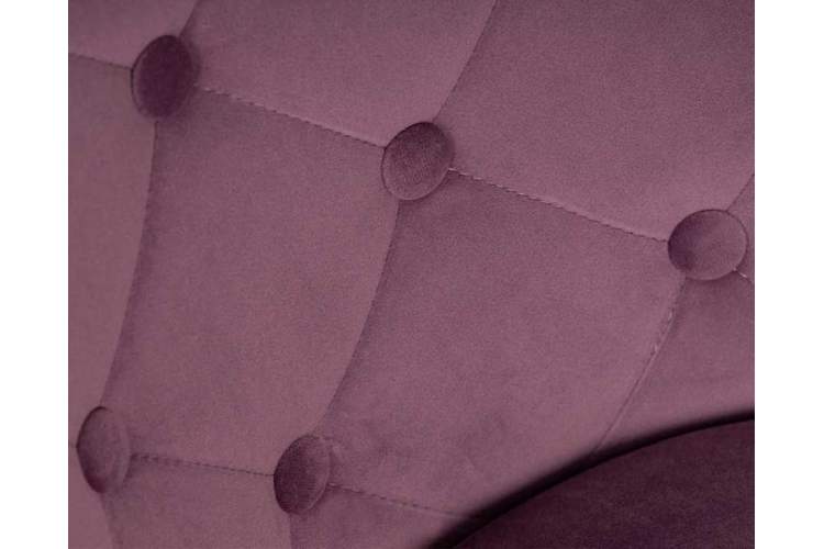 Стул барный DOBRIN JOSEPH BLACK, пудрово-сиреневый велюр (MJ9-52)-7