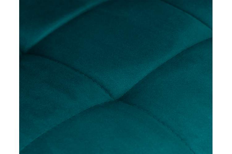 Набор 4 шт Стул обеденный DOBRIN CHILLY, Морской волны Holland 56, основание черное-8