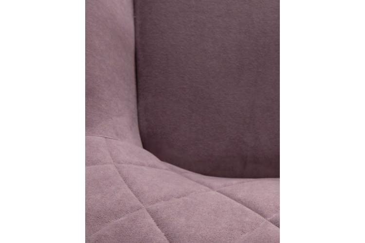 Стул обеденный DOBRIN ROBY, ЭМАЛЬ ЧЕРНЫЙ МУАР велюр Catania Lavender-10