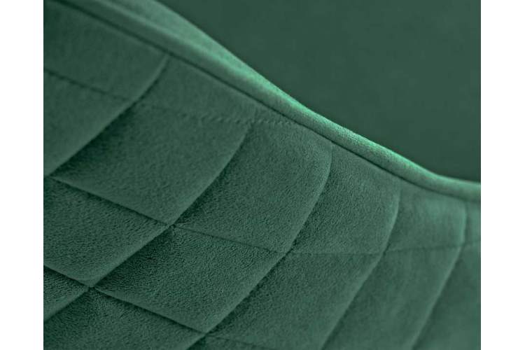 Стул обеденный DOBRIN STELLA, ЭМАЛЬ ЧЕРНЫЙ МУАР велюр Catania Izumrud-8