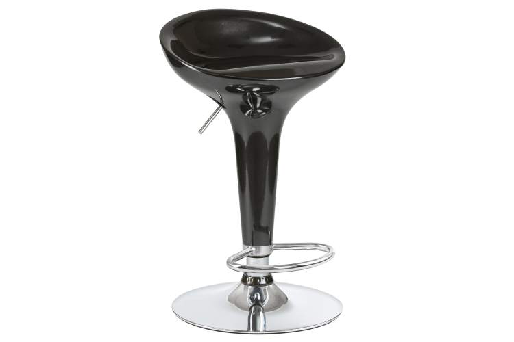 Набор 2 шт Стул барный DOBRIN BOMBA, чёрный-1