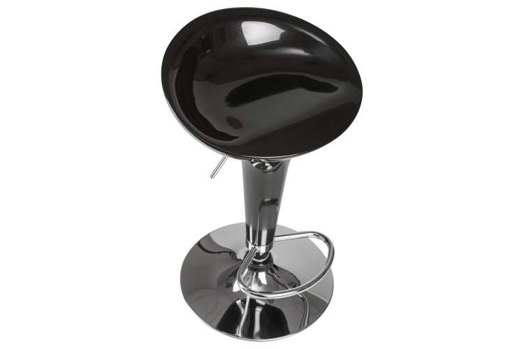 Набор 2 шт Стул барный DOBRIN BOMBA, чёрный-7