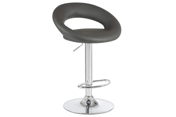 Набор 2 шт Стул барный DOBRIN MIRA, серый-1