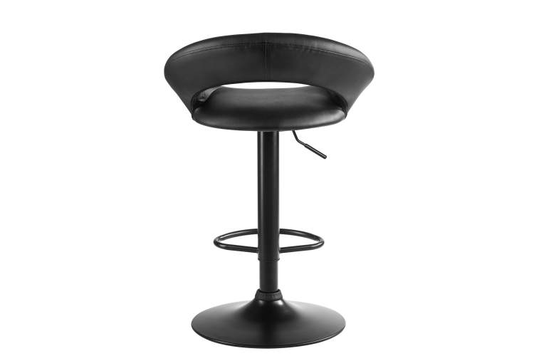 Набор 2 шт Стул барный DOBRIN MIRA BLACK, чёрный-5