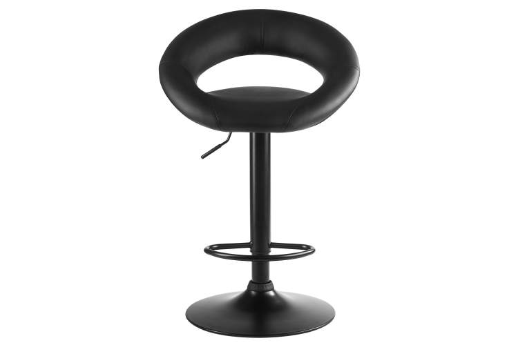 Набор 2 шт Стул барный DOBRIN MIRA BLACK, чёрный-6