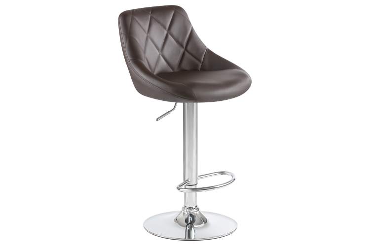 Набор 2 шт Стул барный DOBRIN LOGAN, коричневый-2