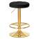 Набор 2 шт Табурет барный DOBRIN BRUNO GOLD, черный велюр (MJ9-101)