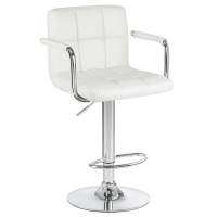 Стул барный KRUGER ARM, белый