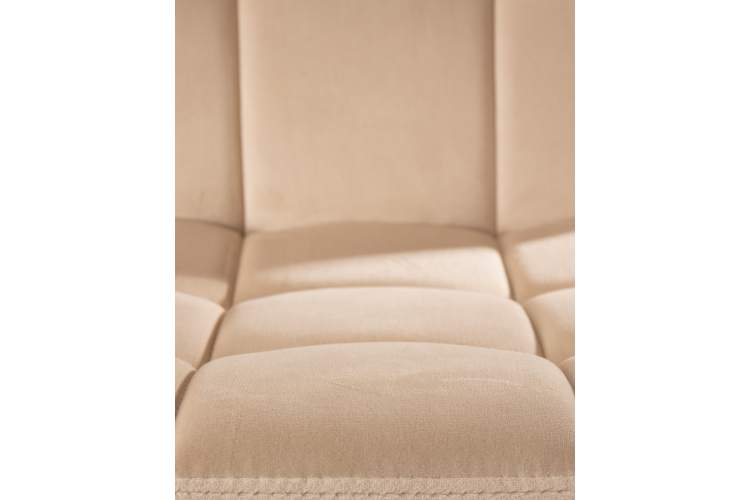 Набор 2 шт Стул барный DOBRIN KRUGER ARM, бежевый велюр (MJ9-10)-9