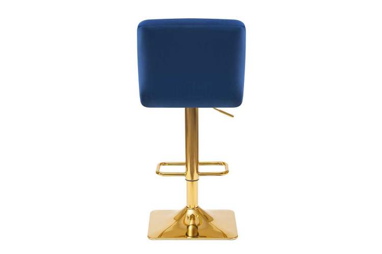 Стул барный DOBRIN GOLDIE, синий велюр (MJ9-117)-4
