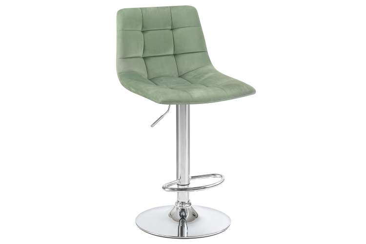 Набор 2 шт Стул барный DOBRIN TAILOR, пудрово-мятный велюр (MJ9-87)-8