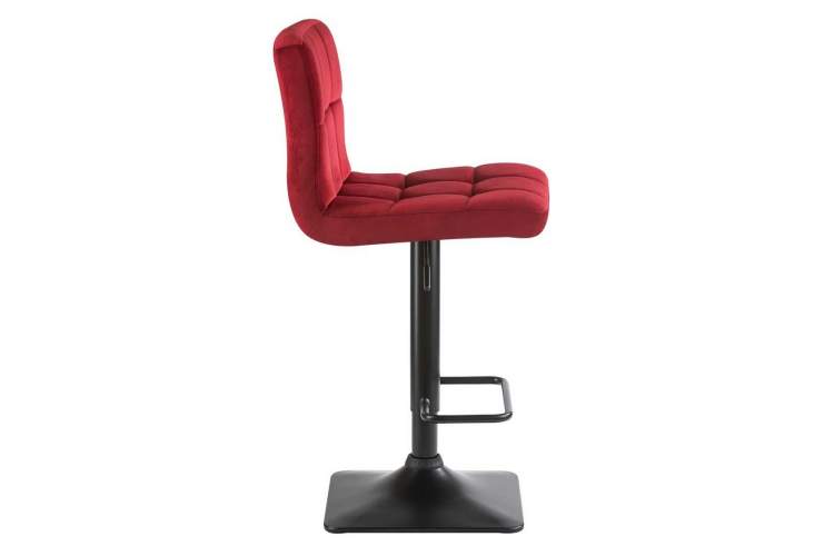 Стул барный DOBRIN DOMINIC, бордо велюр (MJ9-43)-2
