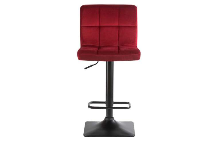 Стул барный DOBRIN DOMINIC, бордо велюр (MJ9-43)-5