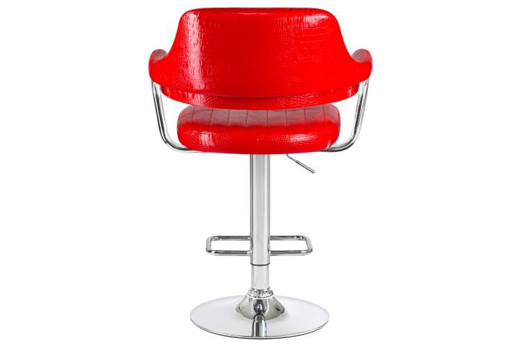 Набор 2 шт Стул барный DOBRIN CHARLY, красный крокодил-5