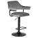 Набор 2 шт Стул барный DOBRIN CHARLY BLACK, серый велюр (MJ9-75)