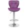Набор 2 шт Стул барный DOBRIN BARNY, фиолетовый