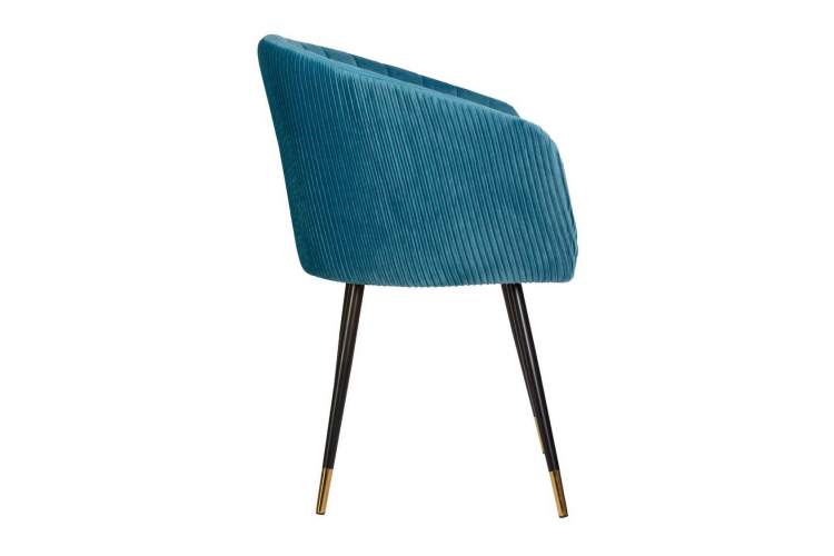 Стул обеденный DOBRIN MARY, морская волна велюр (1922-7)-2