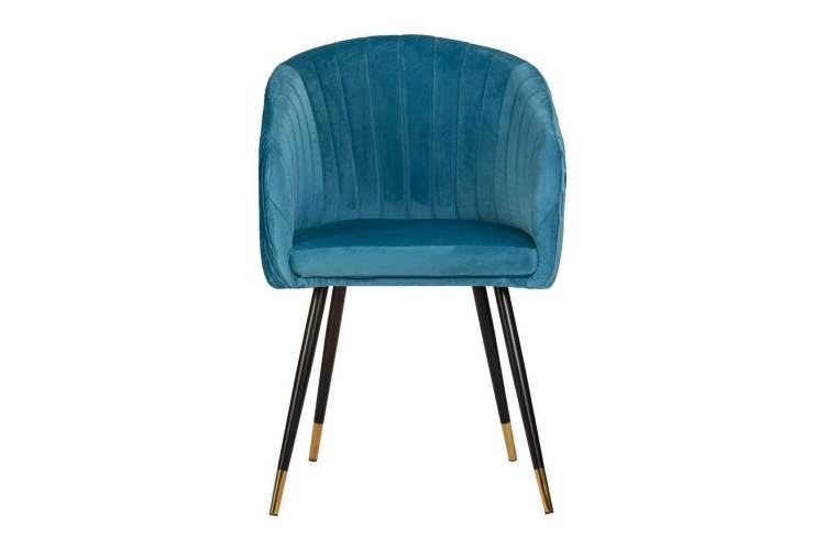 Стул обеденный DOBRIN MARY, морская волна велюр (1922-7)-5