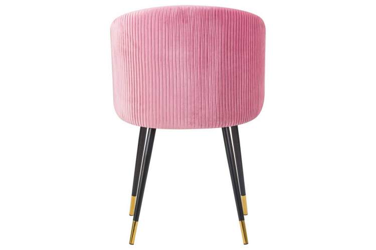 Стул обеденный DOBRIN MARY, розовый велюр (1922-16)-4