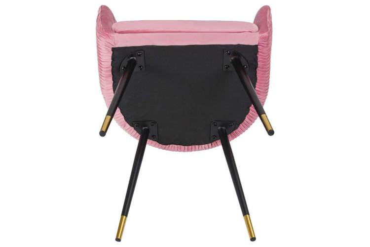 Стул обеденный DOBRIN MARY, розовый велюр (1922-16)-6