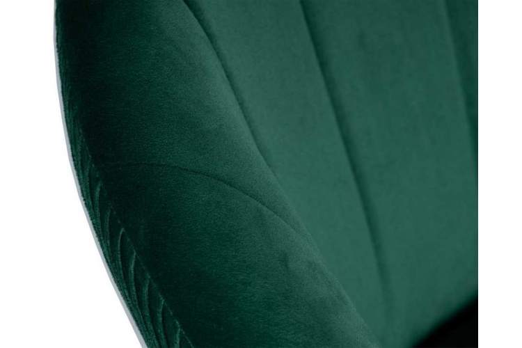 Кресло дизайнерское DOBRIN EDISON BLACK, зеленый велюр (1922-9)-7