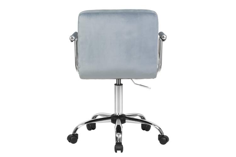 Набор 2 шт Офисное кресло для персонала DOBRIN TERRY, пудрово-голубой велюр (MJ9-74)-5