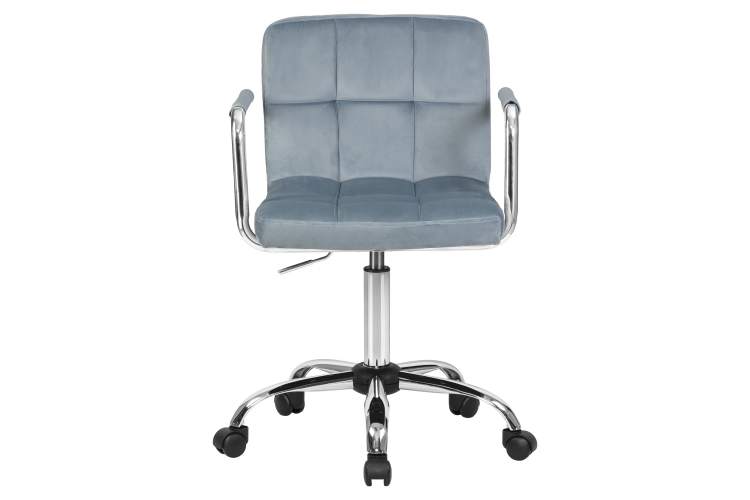Набор 2 шт Офисное кресло для персонала DOBRIN TERRY, пудрово-голубой велюр (MJ9-74)-6